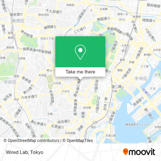 Wired Lab map