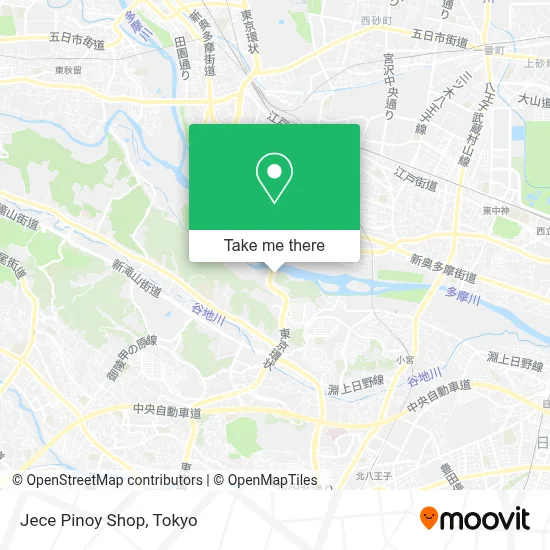 Jece Pinoy Shop map