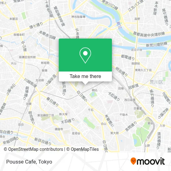 Pousse Cafe map