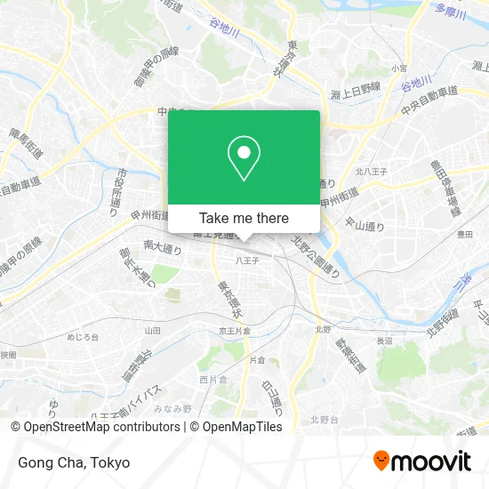 Gong Cha map