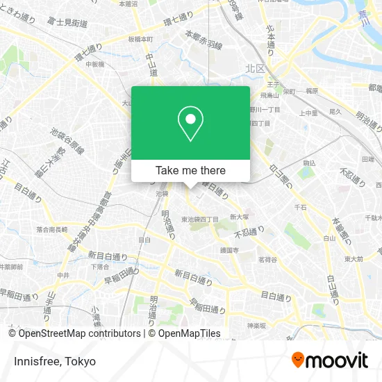 Innisfree map