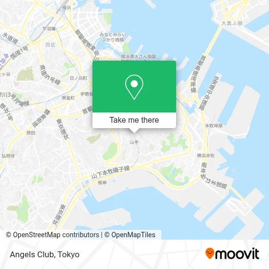 Angels Club map