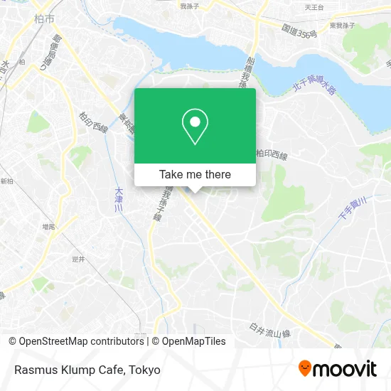 Rasmus Klump Cafe map