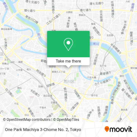 One Park Machiya 3-Chome No. 2 map