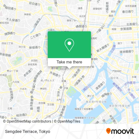 Sengdee Terrace map