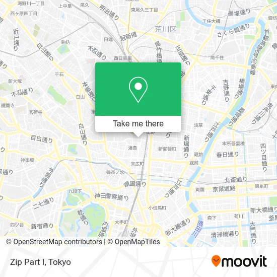 Zip Part I map
