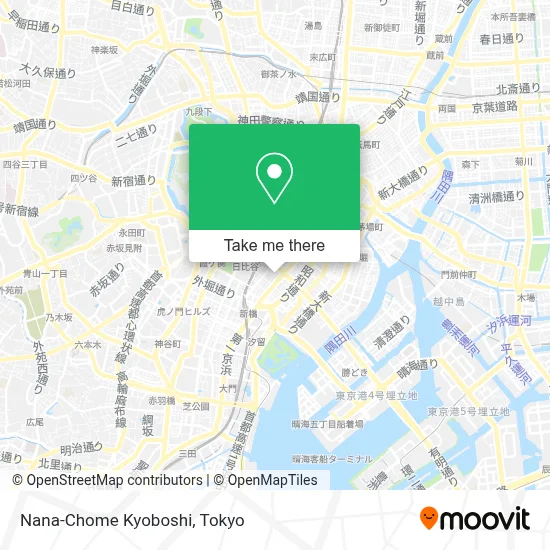 Nana-Chome Kyoboshi map