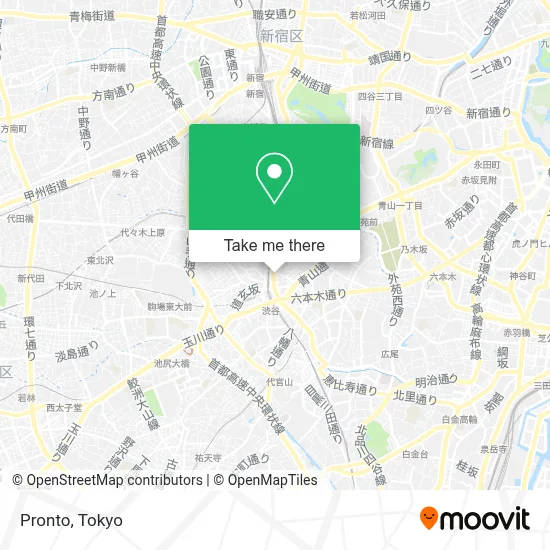 Pronto map