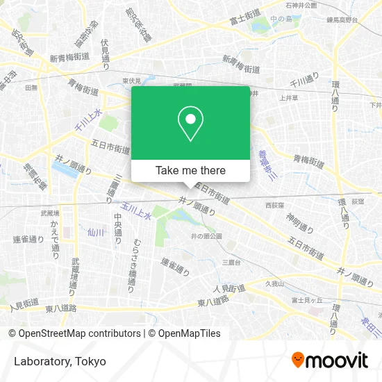 Laboratory map