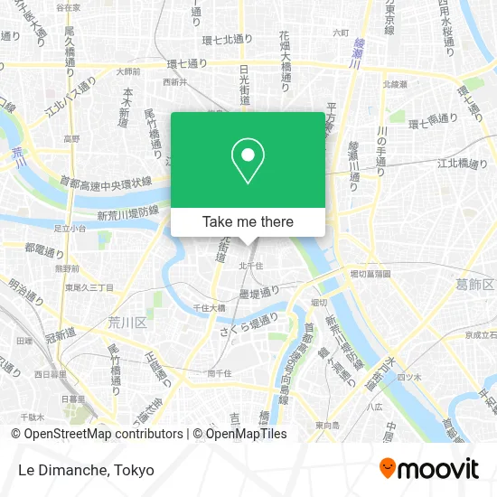 Le Dimanche map