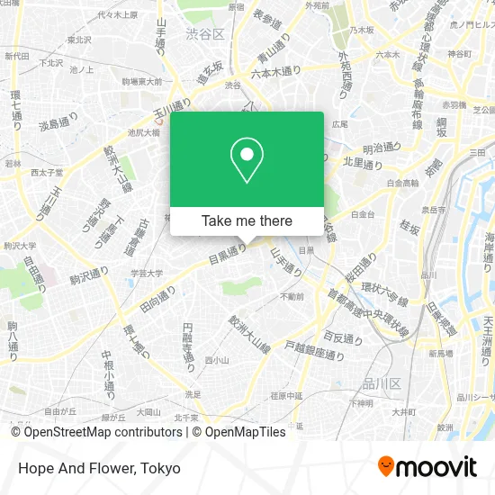 Hope And Flower map