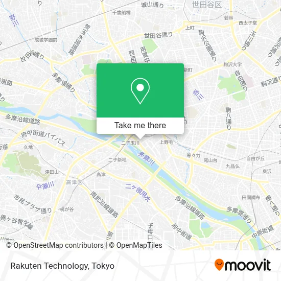 Rakuten Technology map