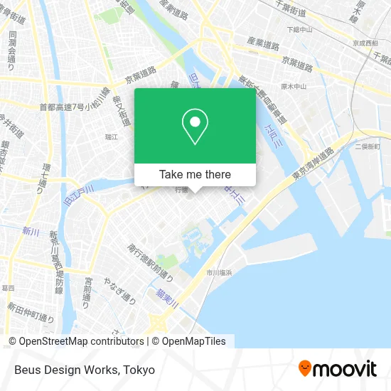 Beus Design Works map