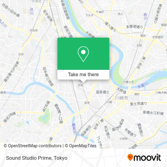 Sound Studio Prime map
