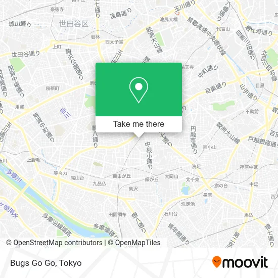 Bugs Go Go map