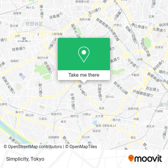 Simplicity map