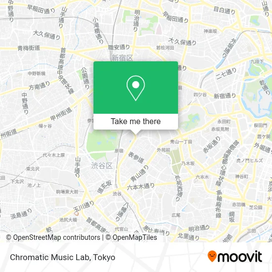 Chromatic Music Lab map