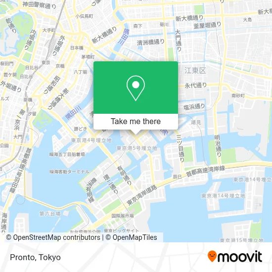 Pronto map