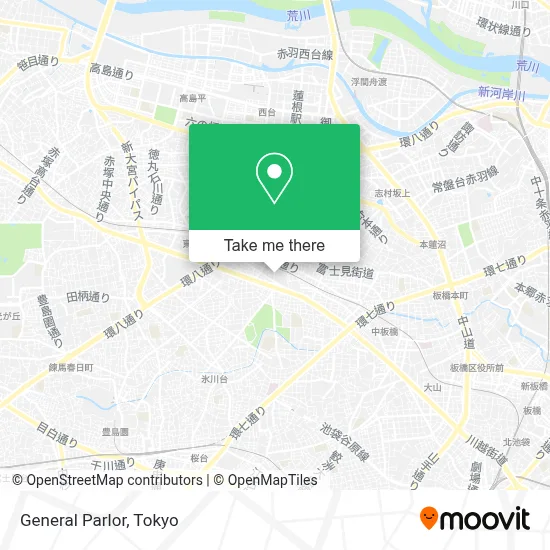 General Parlor map
