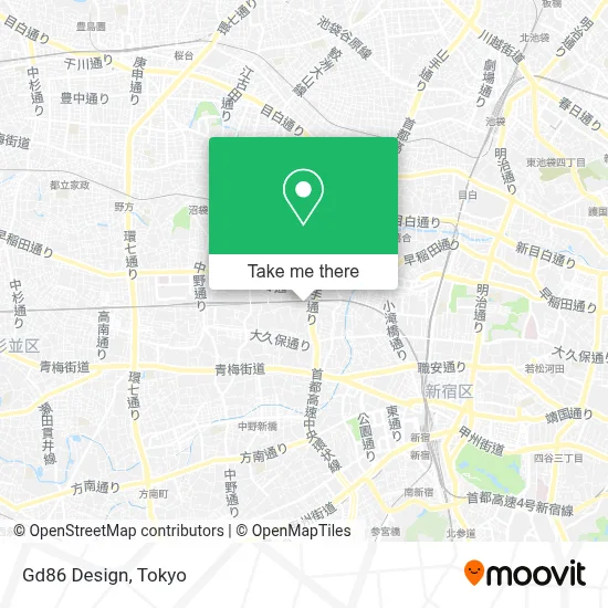 Gd86 Design map