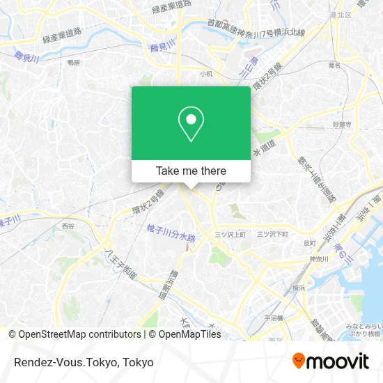 Rendez-Vous.Tokyo map