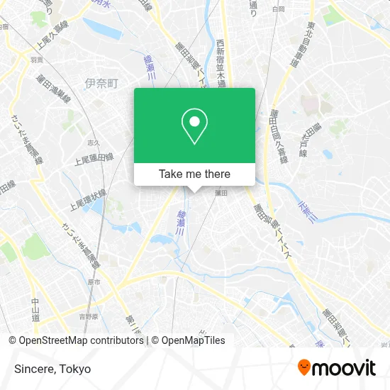 Sincere map