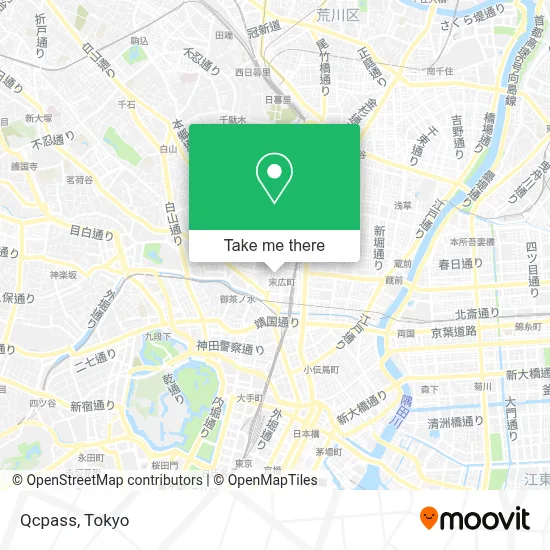 Qcpass map