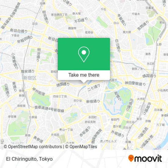 El Chiringuito map