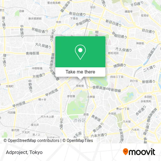 Adproject map