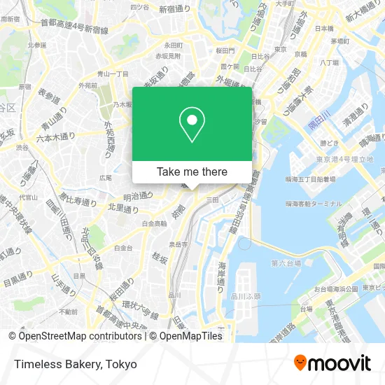Timeless Bakery map