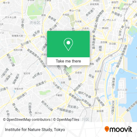 Institute for Nature Study map