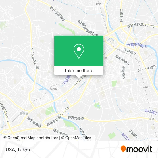 USA map