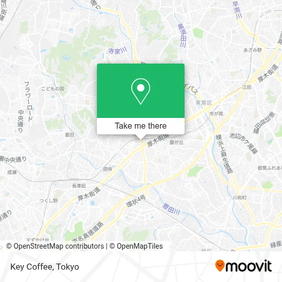 Key Coffee map
