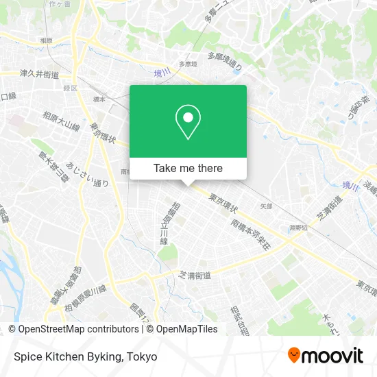 Spice Kitchen Byking map