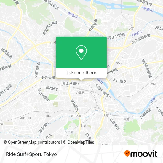 Ride Surf+Sport map