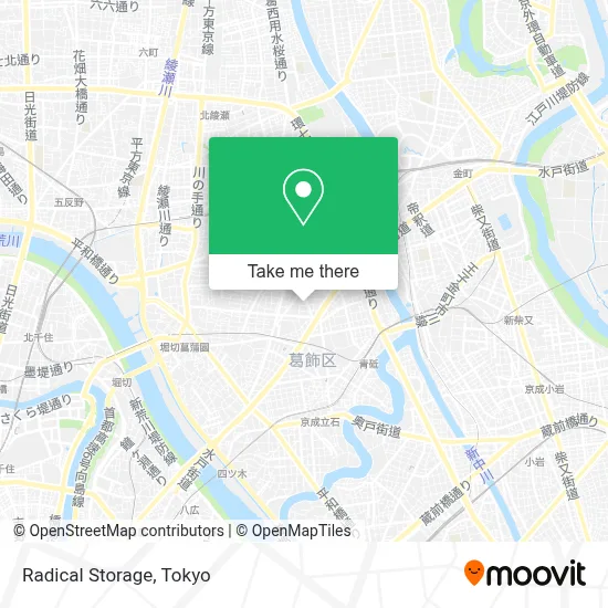 Radical Storage map