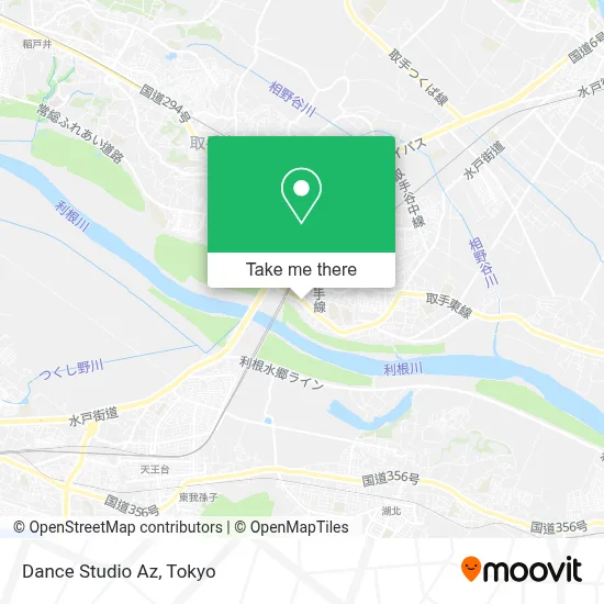 Dance Studio Az map