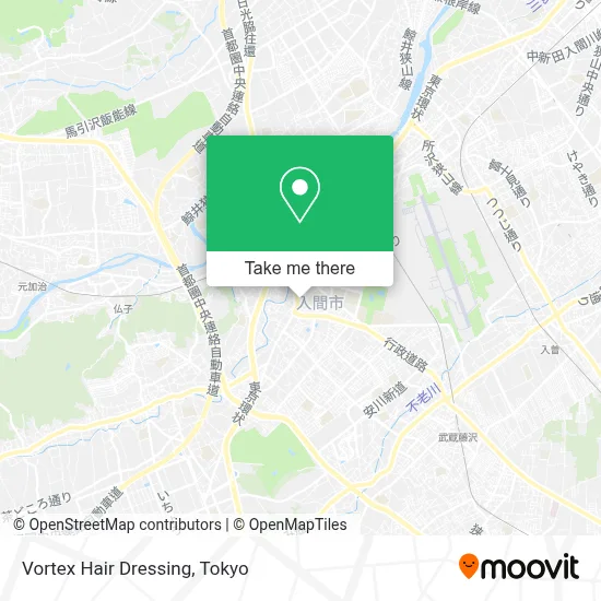 Vortex Hair Dressing map