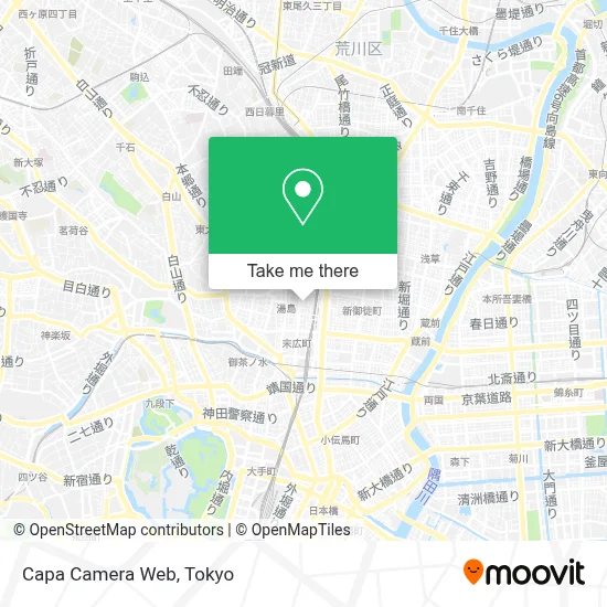 Capa Camera Web map