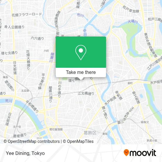 Yee Dining map