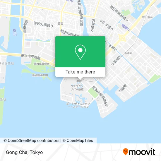 Gong Cha map