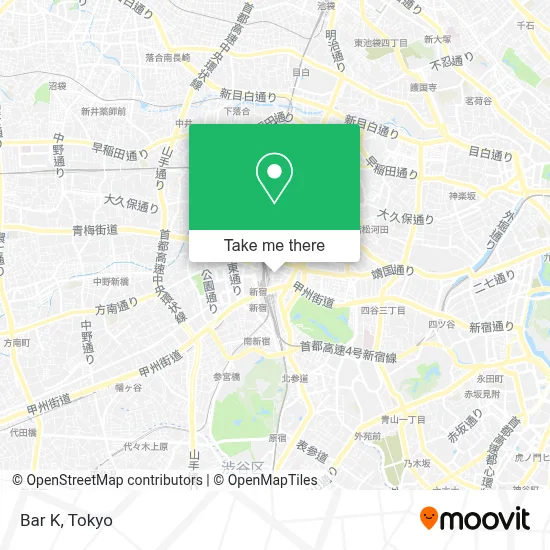 Bar K map