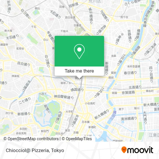 Chiocciol@ Pizzeria map