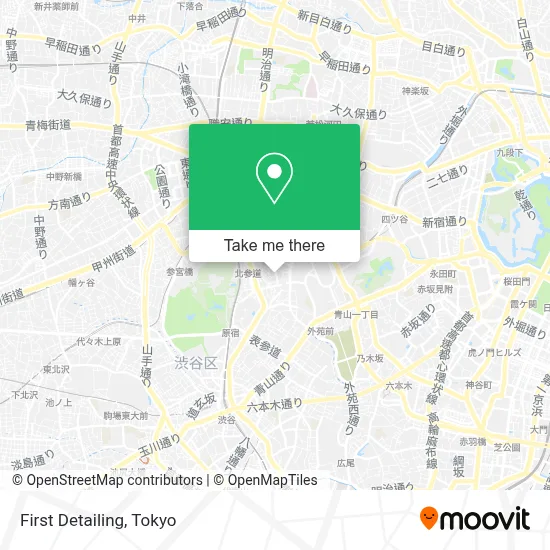 First Detailing map