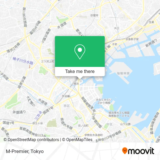 M-Premier map