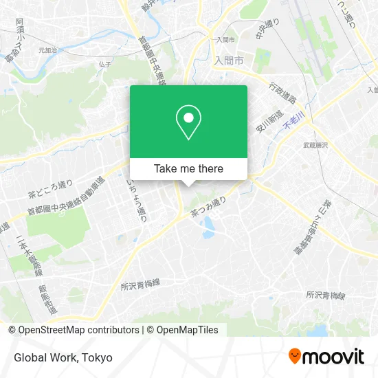 Global Work map