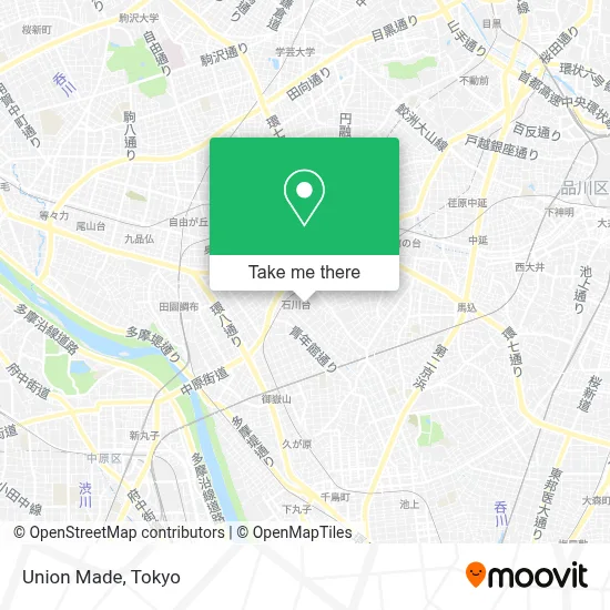 Union Made map