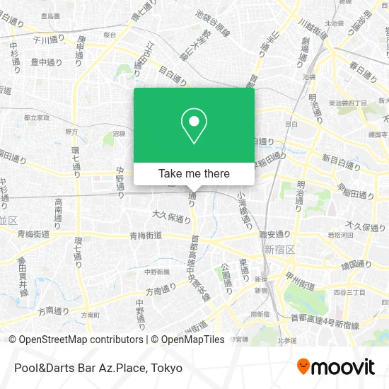Pool&Darts Bar Az.Place map
