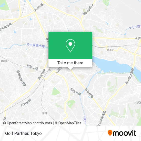 Golf Partner map