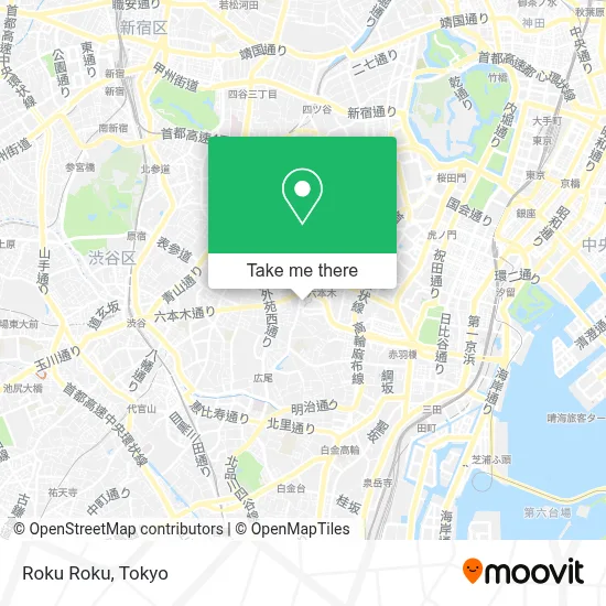 Roku Roku map